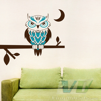 Night Owl Wall Decal