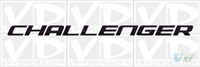 Dodge Challenger New Text Decal