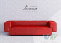 God Grant Me the Serenity Vinyl Wall Decal