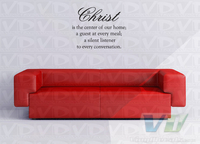 Christ Is Vinyl Wall Decal