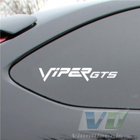 Viper GTS Vinyl Decal