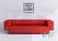 Trust In The Lord Vinyl Wall Decal
