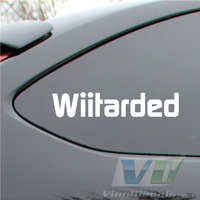 Wiitarded Vinyl Decal Sticker