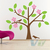 Pink Blossom Tree Wall Art Decal