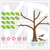 Pink Blossom Tree Wall Art Decal