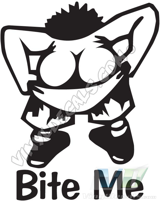 clipart bite me - photo #12