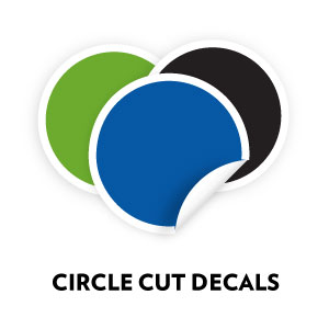 Custom Circle Cut Decals